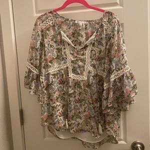 Floral blouse DR2